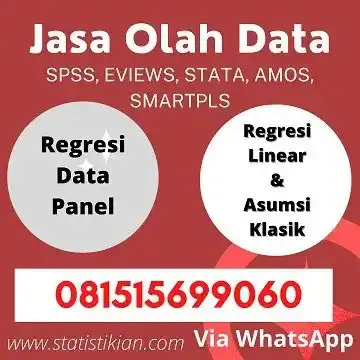 Jasa Bantuan Analisis Statistik Tesis Skripsi Disertasi