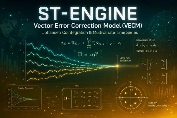 Tool Vector Error Correction Model (VECM) Library R Online - Statistikian